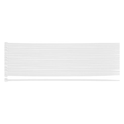Kábelkötegelő, gyorskötöző, EXTREME, UV álló, fehér, 2,5x100mm, 100db/cs
