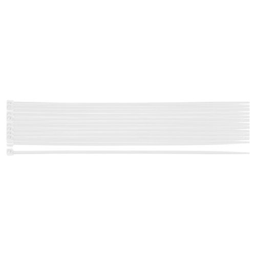 Kábelkötegelő, gyorskötöző, EXTREME, UV álló, fehér, 2,5x200mm, 20db/cs