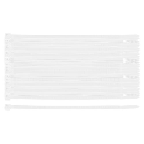 Kábelkötegelő, gyorskötöző, EXTREME, UV álló, fehér, 4,8x150mm, 100db/cs