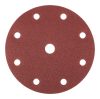 Csiszolókorong tépőzáras 150mm, P60, 9 lyukkal, 5db, 04-721-hez