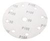 Csiszolókorong tépőzáras 150mm, P100, 9 lyukkal, 5db, 04-721-hez