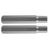 Imbusz bit 12x75mm, S2x2db