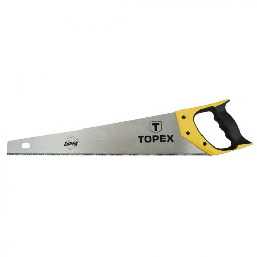 Kézifűrész 450mm, 11TPI,"Shark" 3 élű élezés
