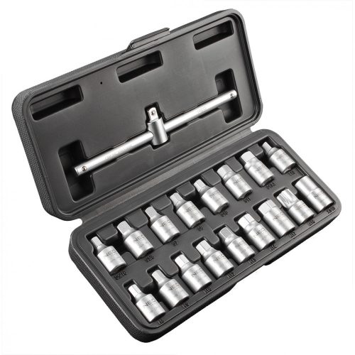 Olajleeresztő kulcskészlet 18db 3/8"