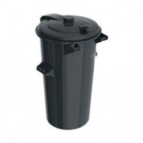 Háztartási kuka 110 L szürke