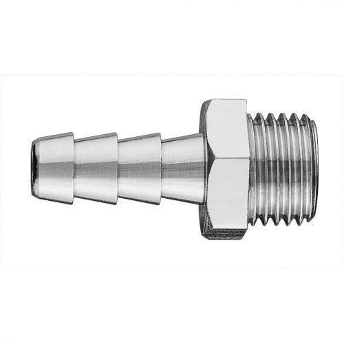 Pneumatikus tömlőcsatlakozó 6mm, 1/4", külső menet