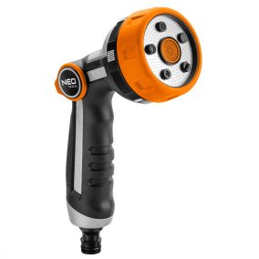 Öntözőpisztoly, 5 funkciós, hüvelykujj szabályozás