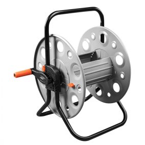   Tömlődob, fém, tömlőméret: 1/2" max100m, 3/4" max30 m