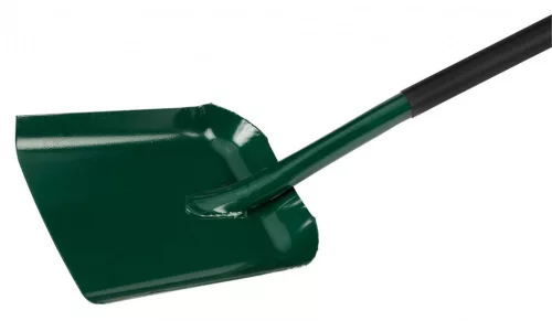 Lapát, fém nyél, műanyag markolat