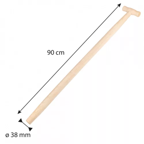 Ásónyél, bükkfa, t fogantyús, 38mm/90cm