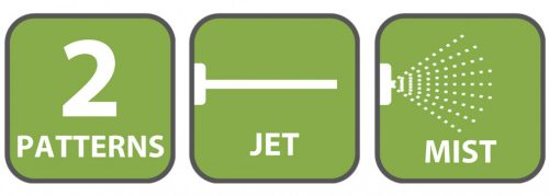 Öntözőpisztoly, 2 funkciós