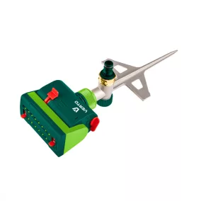   Négyszögesőztető, billenő, öntöző, 208 m2, 16 fúvóka fém step spike cleaning