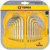 Imbusz és torxkulcs készlet 18db