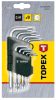 Torxkulcs készlet 9db,t10-50