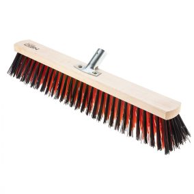   Térkő-, beton-, járdaseprű 50 cm, fém nyélbefogó, Profi kivitel.