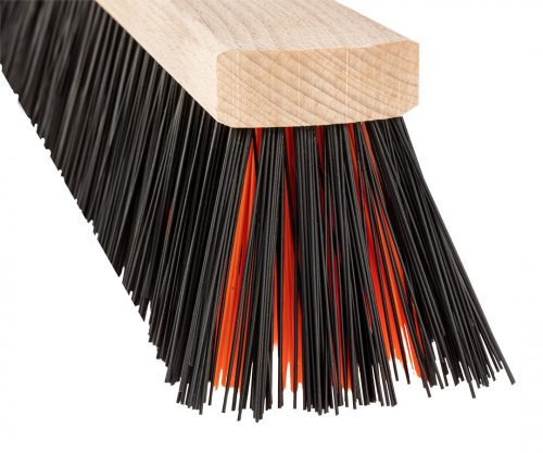 Térkő-, beton-, járdaseprű 50 cm, fém nyélbefogó, Profi kivitel.