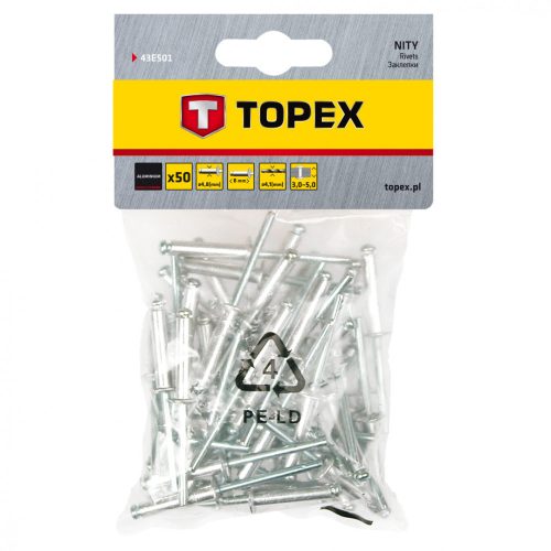Popszegecs 4.8x8 50 db.