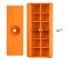 Csiszolótuskó, gumi, csavaros, 114x55x38mm,