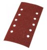 Csiszolópapír tépőzáras 115 x 230 mm, K40, 5 db, lyukas,
