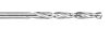 Csigafúró, 1/4" hatszög szárral, HSS DIN 338, 3,5mm, 2db/cs
