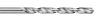 Csigafúró, 1/4" hatszög szárral, HSS DIN 338, 4mm, 2db/cs