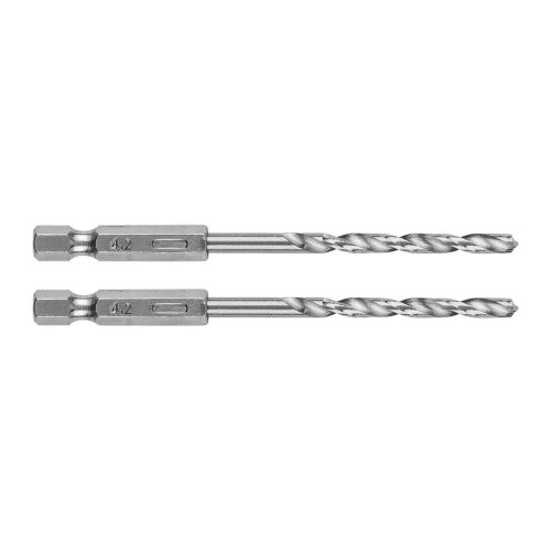 Csigafúró, 1/4" hatszög szárral, HSS DIN 338, 4,2mm, 2db/cs