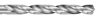 Csigafúró, 1/4" hatszög szárral, HSS DIN 338, 6,5mm, 2db/cs