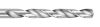 Csigafúró, 1/4" hatszög szárral, HSS DIN 338, 8mm