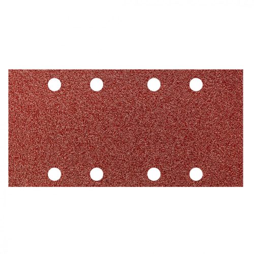 Csiszolópapír 5db, tépőzáras 93x185mm, K40, lyukas