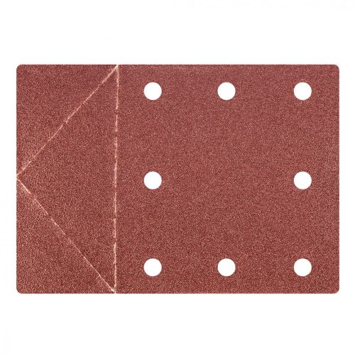 Csiszolópapír 3db, tépőzáras, K100, 115x160mm