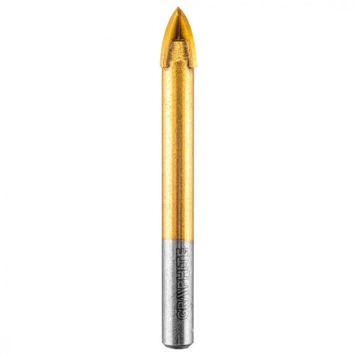 Univerzális 4 élű Üvegfúró, fa, műanyag, fém, kőzet, kerámia fúráshoz, 10mm
