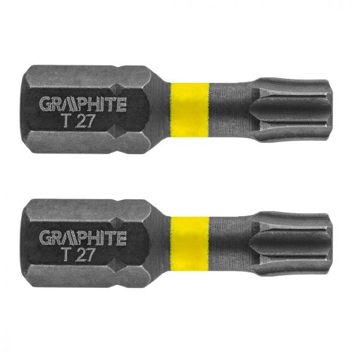 Torziós ütvecsavarozó bit TX27x25mm, 2db.