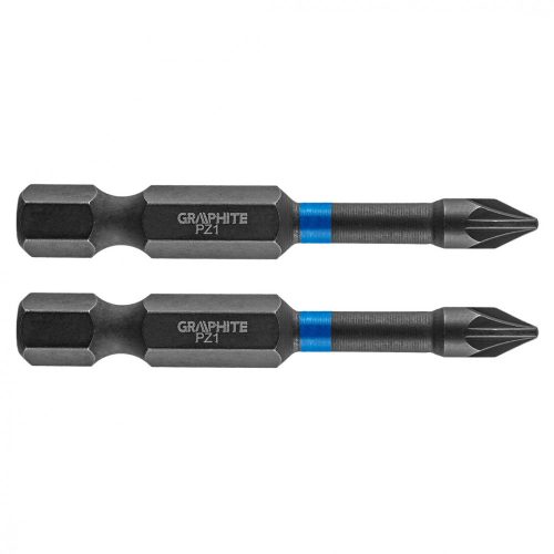 Torziós ütvecsavarozó bit PZ1x50mm, 2db.