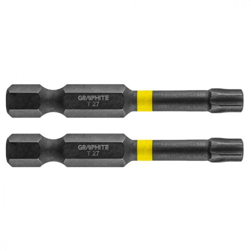 Torziós ütvecsavarozó bit TX27x50mm, 2db.