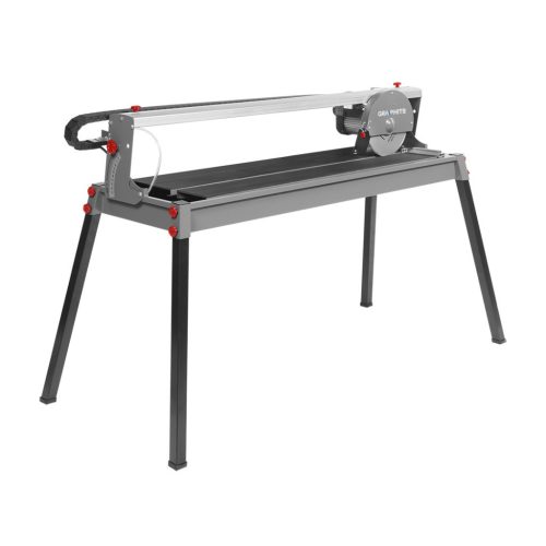 Csempevágó gép, 1200W, 230X25,4mm-es tárcsa, 1000mm vágáshossz, vízhűtés,