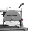 Csempevágó gép, 1500W, 250X25,4mm-es tárcsa, 1200mm vágáshossz, vízhűtés,