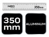 Derékszög 350mm aluminium
