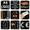 Munkanadrág, terepmintás, camo, camo urban, 60% pamut, 37% poliészter, 3% elasztán, m