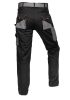 Munkanadrág karcsúsított(slim fit), 60% pamut, 37% polyester, 3% elastane, 285 g/m2, övvel, L.