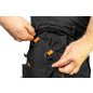Munkanadrág karcsúsított(slim fit), 60% pamut, 37% polyester, 285 g/m2, lecsatolható szerszámzsebek