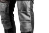 Kantáros munkanadrág karcsúsított(slim fit), 60% pamut, 37% polyester, 3% elastane, 285 g/m2, L.