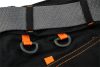 Rövid munkanadrág karcsúsított(slim fit), 60% pamut, 37% polyester, 3% elastane, 285 g/m2, övvel, M