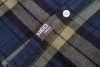 Flanel ing, kék-oliva-fekete, 100% pamut,XXL