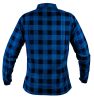 Flanel ing, tengerészkék-fekete, 100% pamut, XXXL