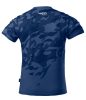 Póló, tengerészkék terepmintás, Camo, Navy 100% pamut,XL