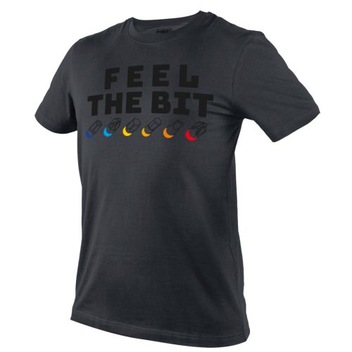 Póló, FEEL THE BIT, 100% pamut, 180g/m2, XL