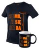 Póló, MA SIE DA, 100% pamut, 180g/m2, XL