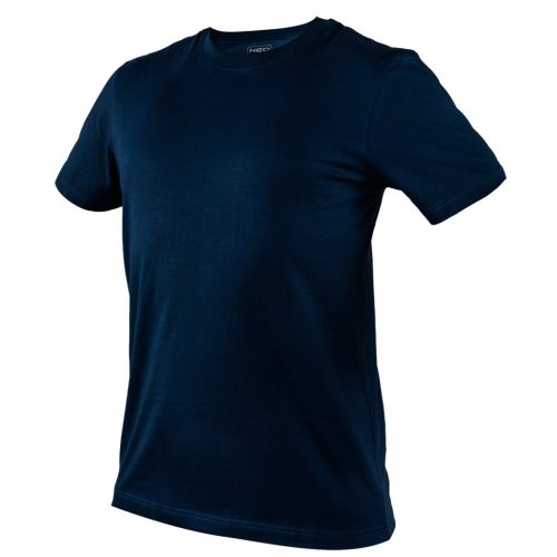 Póló, sötétkék, 100% pamut, 180g/m2, S