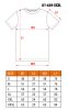 Póló, sötétkék, 100% pamut, 180g/m2, XXXL