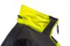 Láthatósági Munkadzseki, softshell, kapucnival, sárga,XXL